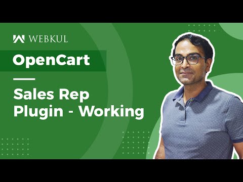 OpenCart Sales Representative Plugin - Overview