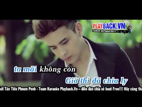 [ Karaoke HD ] Tìm Em - Hồ Quang Hiếu Playback.vn
