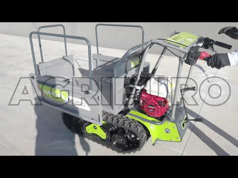 Montaje Carretilla de orugas MCH M350-GX - Cajón extensible - Capacidad 300 kg