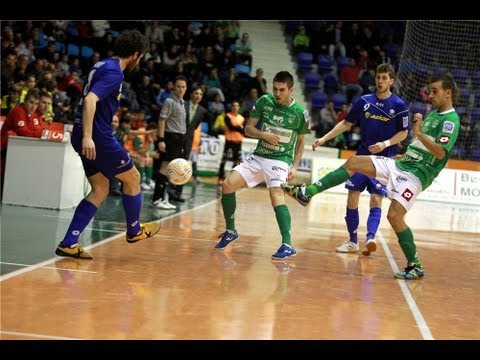 Triman Navarra 5 -- Azkar Lugo 5. Jornada 22, Temp. 12/13 LNFS