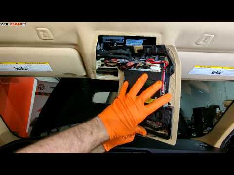 2011-2017 BMW X3 F25 Map Light Bulb Replacement DIY