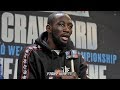 TERENCE CRAWFORD ON FIGHTING SHAWN PORTER NEXT "THAT FIGHT IS NOT EVEN IN MY HEAD RIGHT NOW!"
