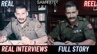 Sam Bahadur - Real Interviews | Sam Manekshaw | Full Story | First Field Marshal Of India