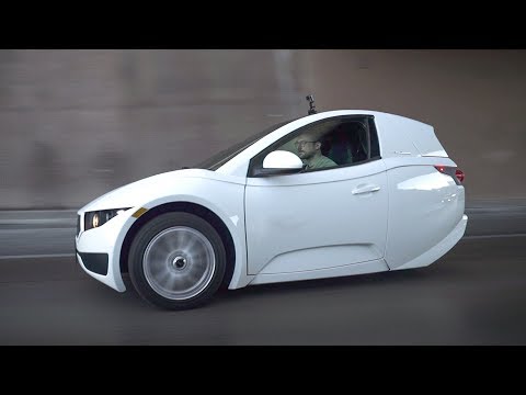 Electra Meccanica Solo EV: a tiny three-wheeled electric car