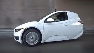 Electra Meccanica Solo EV: a tiny three-wheeled electric car