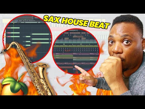 how to make saxophone deep house fl studio🎷🔥