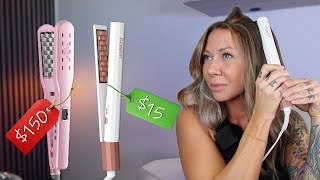 $150 VOLOOM vs. $15 CONAIR | hair volumizing iron comparison