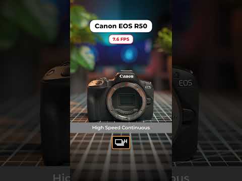 Canon EOS R50 Photography Drive Mode Shooting Speed Compared