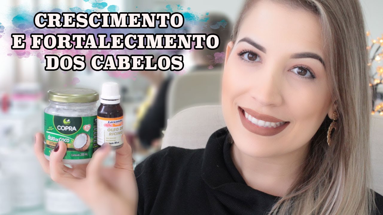 ÓLEO DE COCO + RÍCINO CRESCIMENTO E FORTALECIMENTO DOS CABELOS