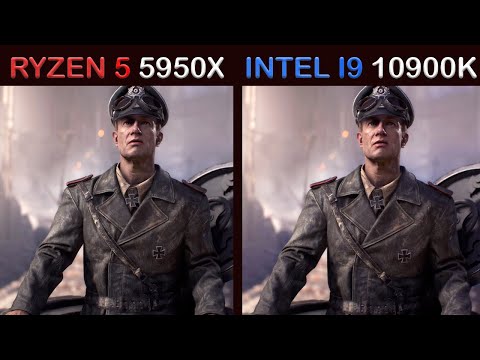 Ryzen 9 5950X vs Core I9 10900K - Test in 10 Games