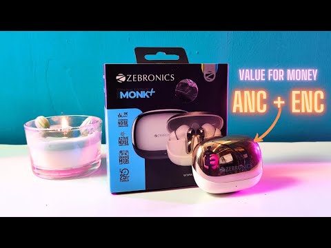 Thumbnail for Zebronics Monk+ ANC Earbuds Review Best Budget ANC Earbuds India #tws #ancearphones #earphone
