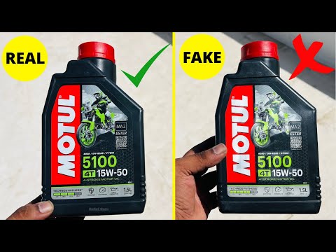 Original Vs Fake Engine Oil - Motul 5100 | Be Careful, Must Watch