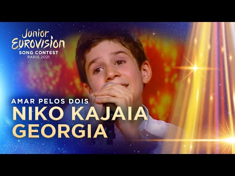 Niko Kajaia from Georgia 🇬🇪 sings Salvador Sobral's Amar Pelos Dois