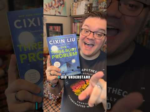 Reading The Three Body Problem was an experience… 😬 #booktube  #books #threebodyproblem #scifi