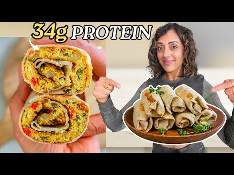 This High Protein Breakfast Burrito Will Change Your Meal Prep Forever!