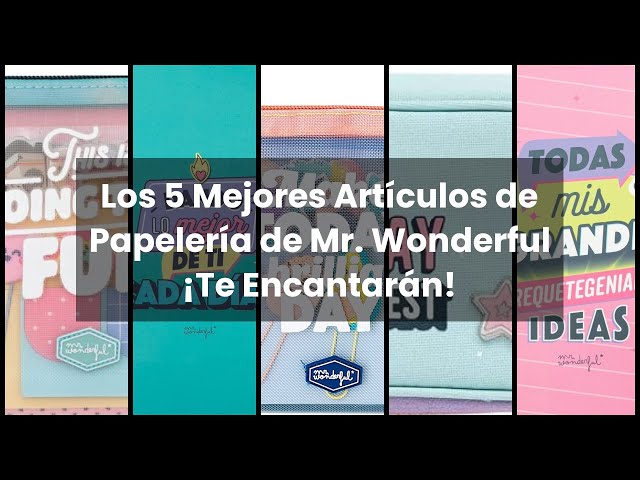 Vídeo relacionado con Mr. Wonderful Kit to decorate your diary - This is going to be fun, MULTI (WOA2211866EMZ1)