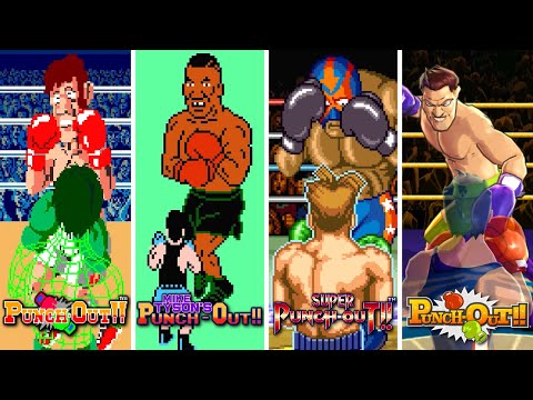 Punch-Out!! Series - All Games - 100% Walkthrough (No Damage)