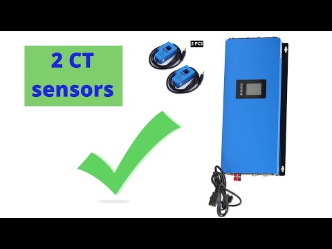 2kW Grid Tie inverter with 2 CT sensors. Part 3 of 3. For US split-phase system.