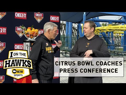Kirk Ferentz & Josh Heupel press conference ahead of Citrus Bowl