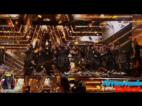 Team Recycled Golden Buzzer Full Performance | America's Got Talent 2025 Quarter Final Week 4