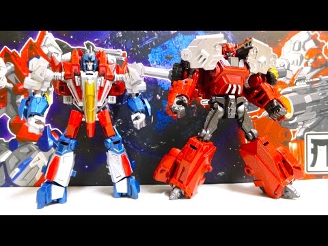 【WFC スタースクリーム & アイアンハイド 】っぽい人 レビュー Shapeshift Inc SS-01 SKYSNAKE and SS-02 HEAVYMETAL