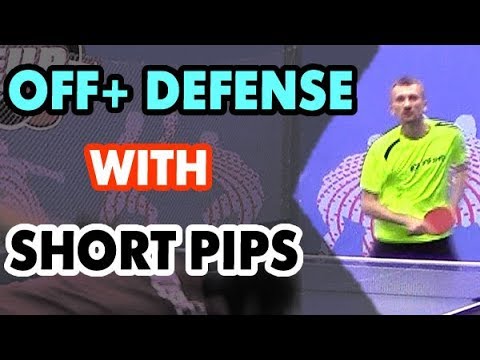 Short Pips chopping defence on FAST blade Off+ Sypachevskiy Alexei, Yinhe Uranus Euro & Big Dipper 4