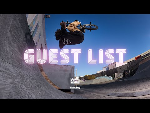 GUEST LIST | Speedy G & Casey Starling - Sunday Bikes