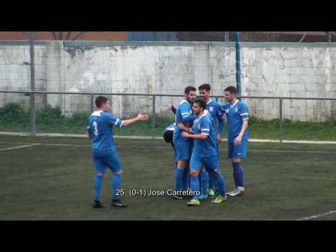 CD. Fortuna 0-3 CD Coslada / Goles y paradas / Preferente G2 - J19 / 2019-20