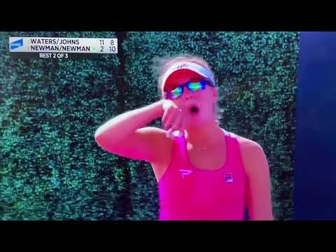 Must See Anna Leigh Water's Reaction When Newmans Refuses to Touch Paddles, & Left Her Hanging