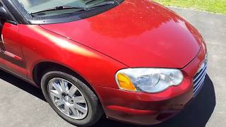 What does broken or worn strut mount bushing sound like in a car? Clunk popping thud Sebring  Dodge
