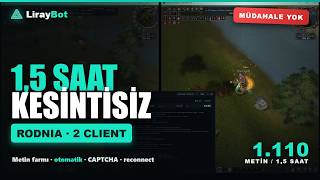 Miniaturka - Metin2 Bot 1,5 Saatte 1.110 Metin — LirayBot Performans Testi (Rodnia)