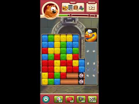 Toon Blast Level 2819 - NO BOOSTERS 🐻🐺🐱 | SKILLGAMING ✔️