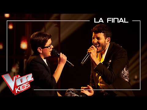 Sebastián Yatra and Rubén - Quererte bonito | The Final | The Voice Kids Antena 3 2023