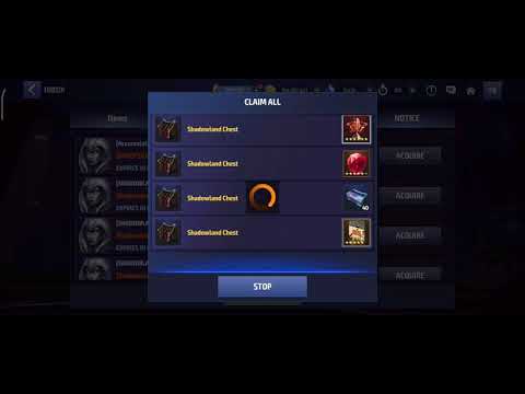 Shadowland chest with CTP chest opening... | Mk gaming #mff