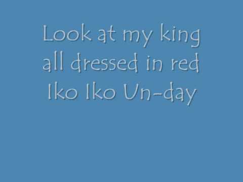 Cyndi Lauper- Iko Iko Lyrics