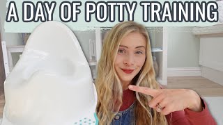 A DAY OF POTTY TRAINING *Realistic* | Potty Training A 2 Year Old