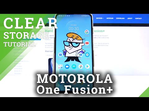 How to Clean Storage on Motorola One Fusion+ | Free Up Space