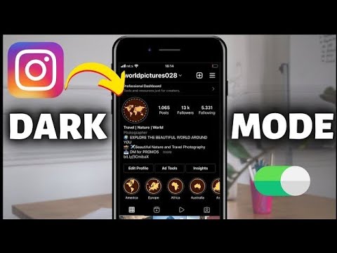 How to enable instagram dark mode on android 2024 | instagram new updates 🤔