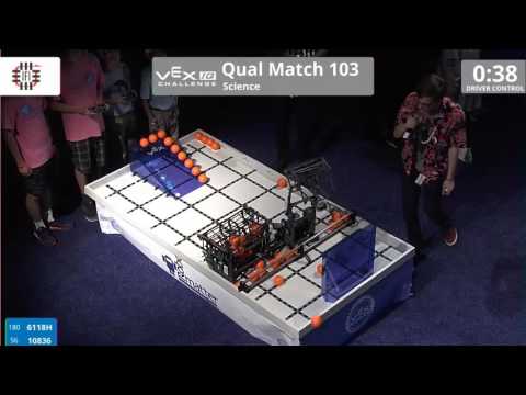 VEX Worlds 2016 - VEXIQ Middle School - Science - Qual 103 (6118H 10836) 32
