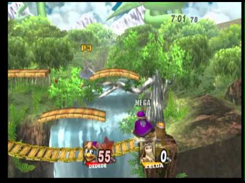 [Project M] Mega (Dedede) vs RandomOverkill (Zelda/Sheik)