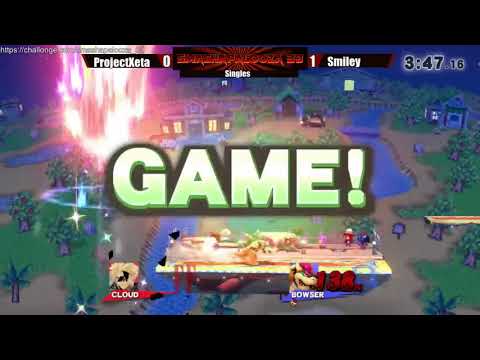 SmashaPalooza 39: Losers Semis - Smiley (Bowser) vs ProjectXeta (Cloud)