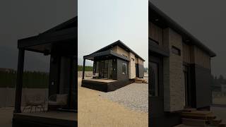 Touring a Modern Prefab Cottage with 12’ Ceilings! #hometour