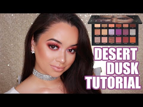 HUDABEAUTY DESERT DUSK PALETTE TUTORIAL
