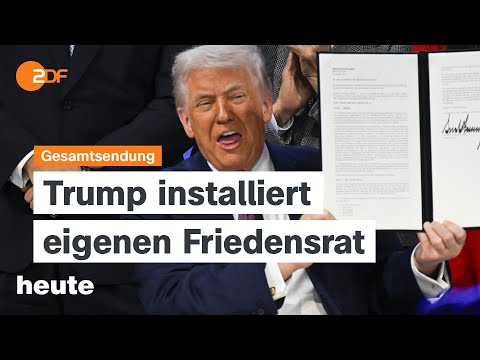 heute 19:00 Uhr vom 22.01.2026 EU-Sondergipfel, Grönland, Ukraine