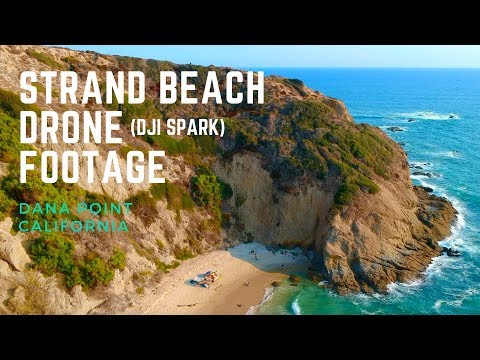 Strand Beach California - Drone Footage