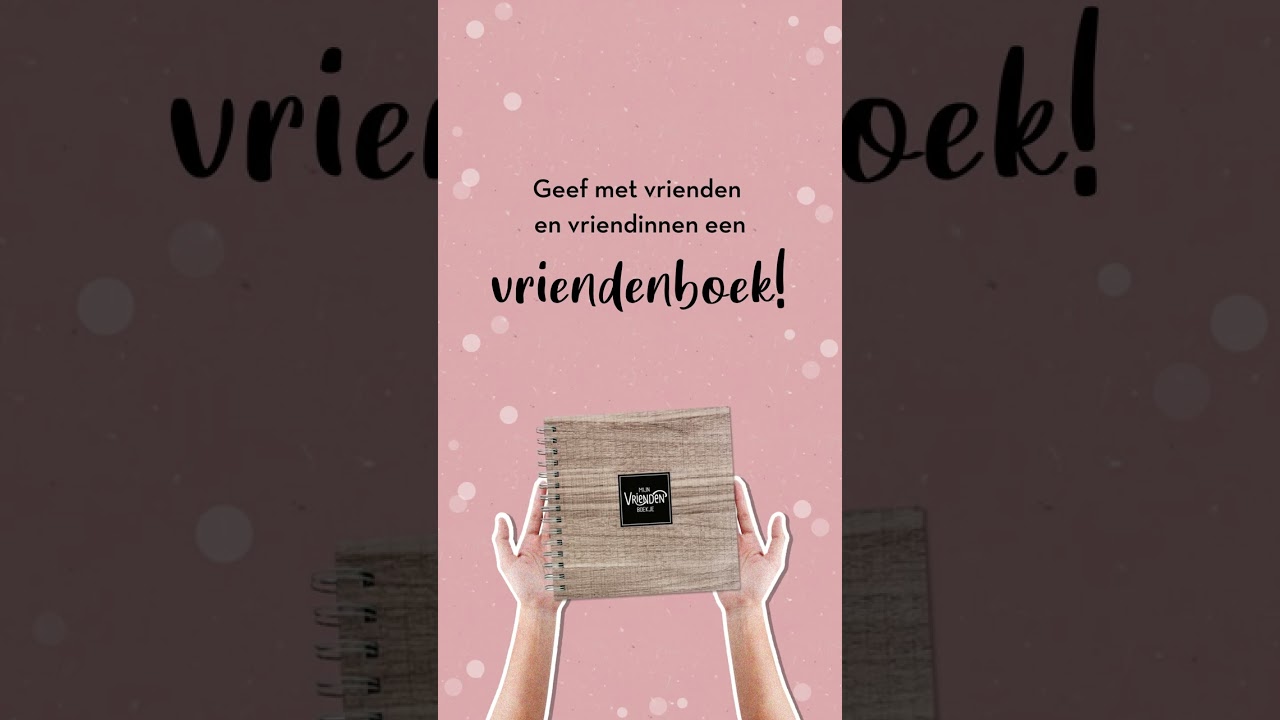Mijn vriendenboekje | Hét kado voor een 21 diner