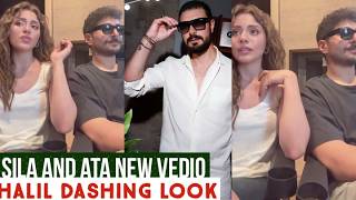Sila Turkoglu and Ata Yildiz Dashing look!Halil Ibrahim Ceyhan Reaction