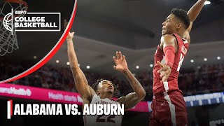 No. 2 Alabama holds on vs. Auburn | Full Game Highlights | ESPN College Basketball