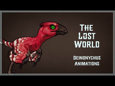 The Lost World - Deinonychus Animations