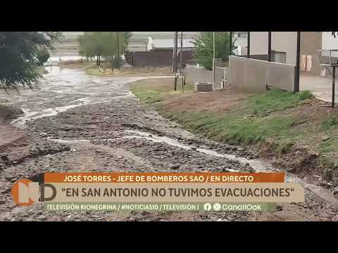 Fuerte temporal en Las Grutas y en San Antonio Oeste